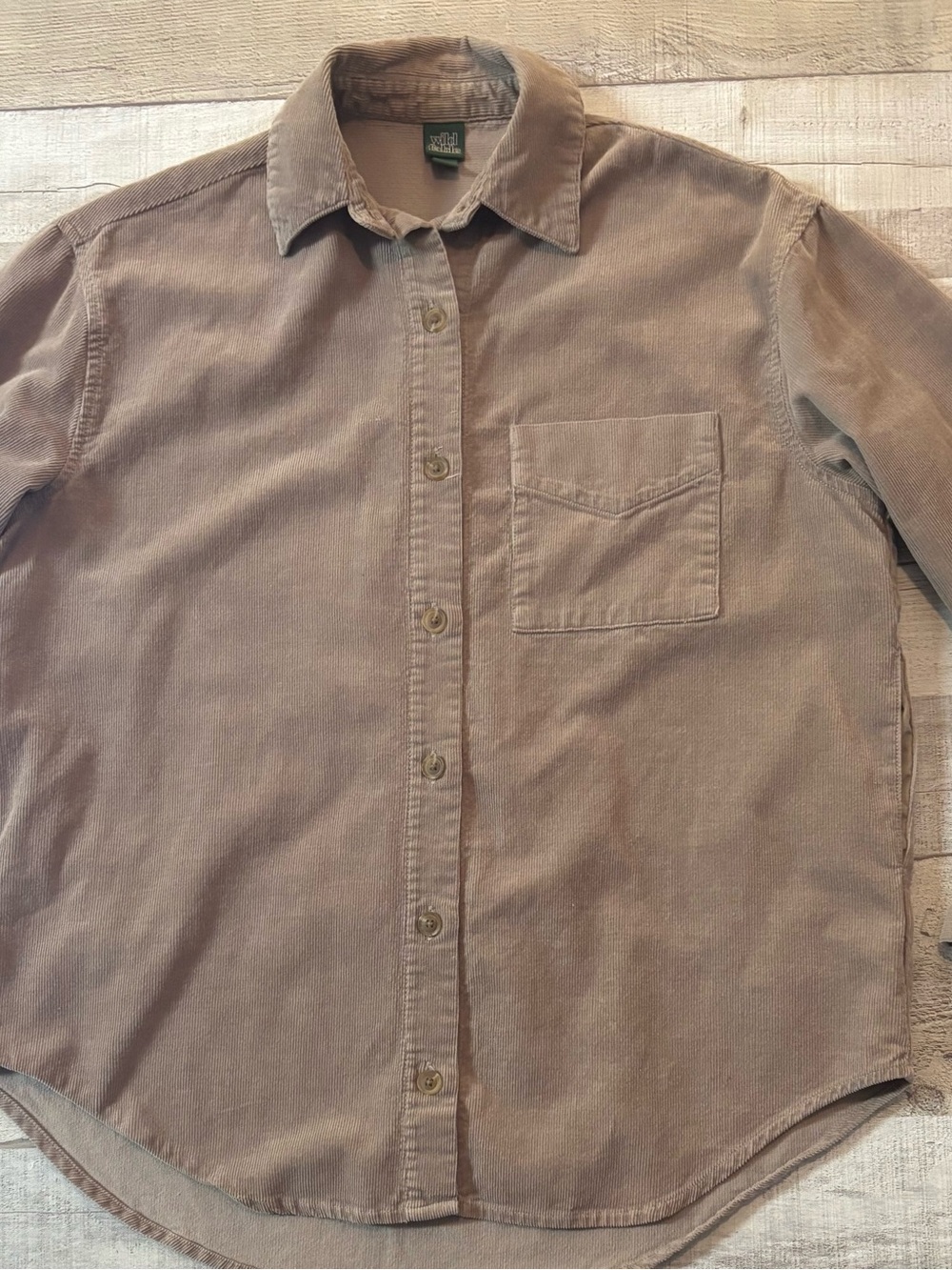 Wild Fable Oversized Corduroy Button-Up Shirt – XXS